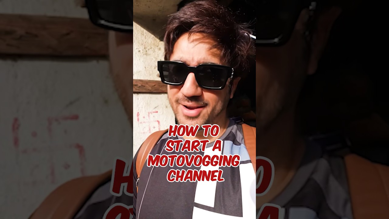 How To Start a Moto Vlogging Channel 1 Minute Guide 2023