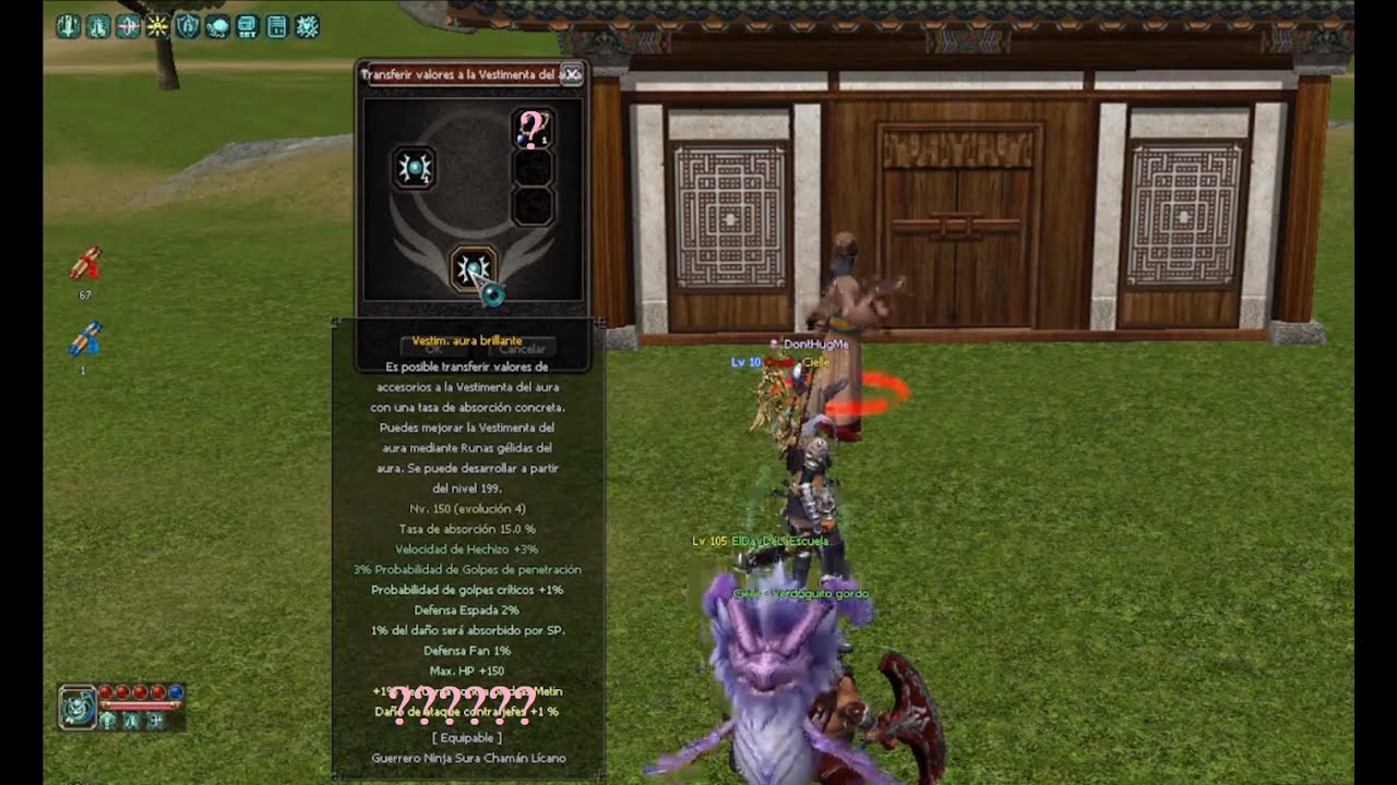 Detallando Vestimenta del Aura | Metin2