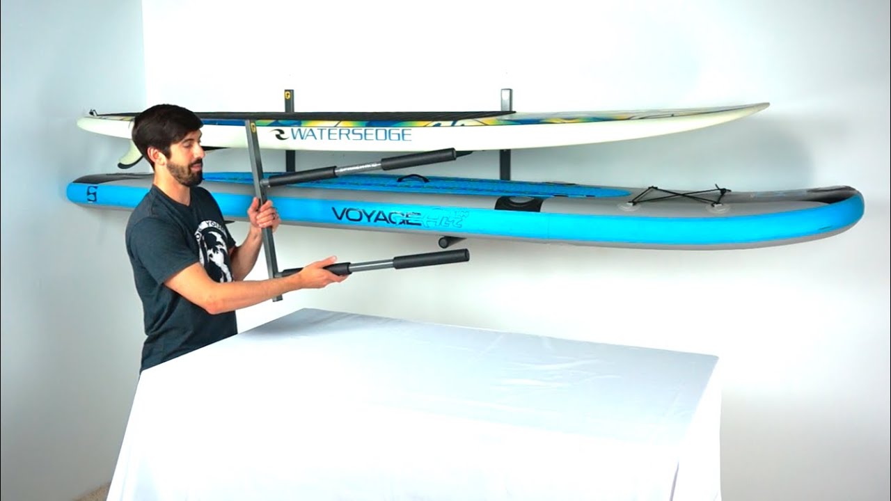 SUP Wall Rack | 2 Paddleboards | StoreYourBoard
