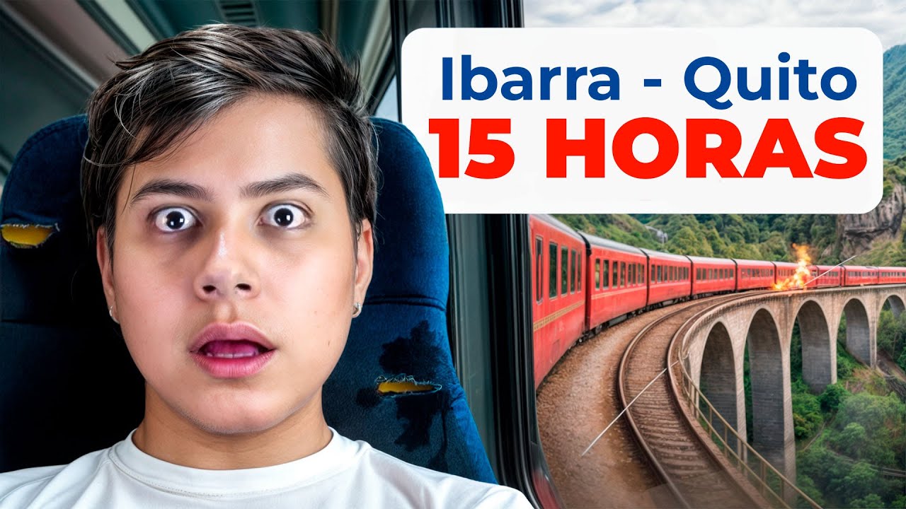 Probé el TREN en ECUADOR por PRIMERA VEZ 😦🇪🇨