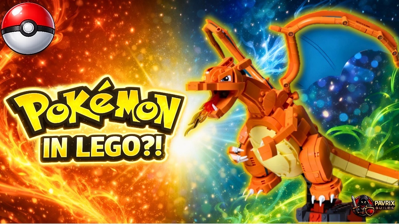 LEGO Charizard Build 🔥 Pokémon Speed Build