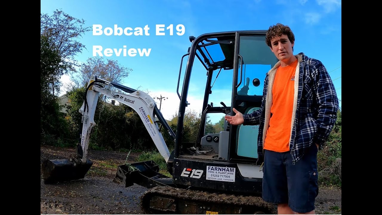 Bobcat E19 Mini Digger Review