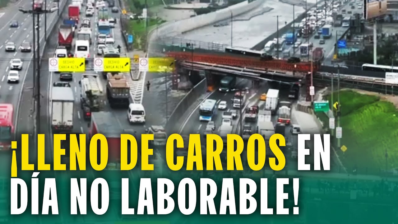 Evitamiento congestionada por obras en puente Ricardo Palma: Así se ve tras reapertura de vía rápida