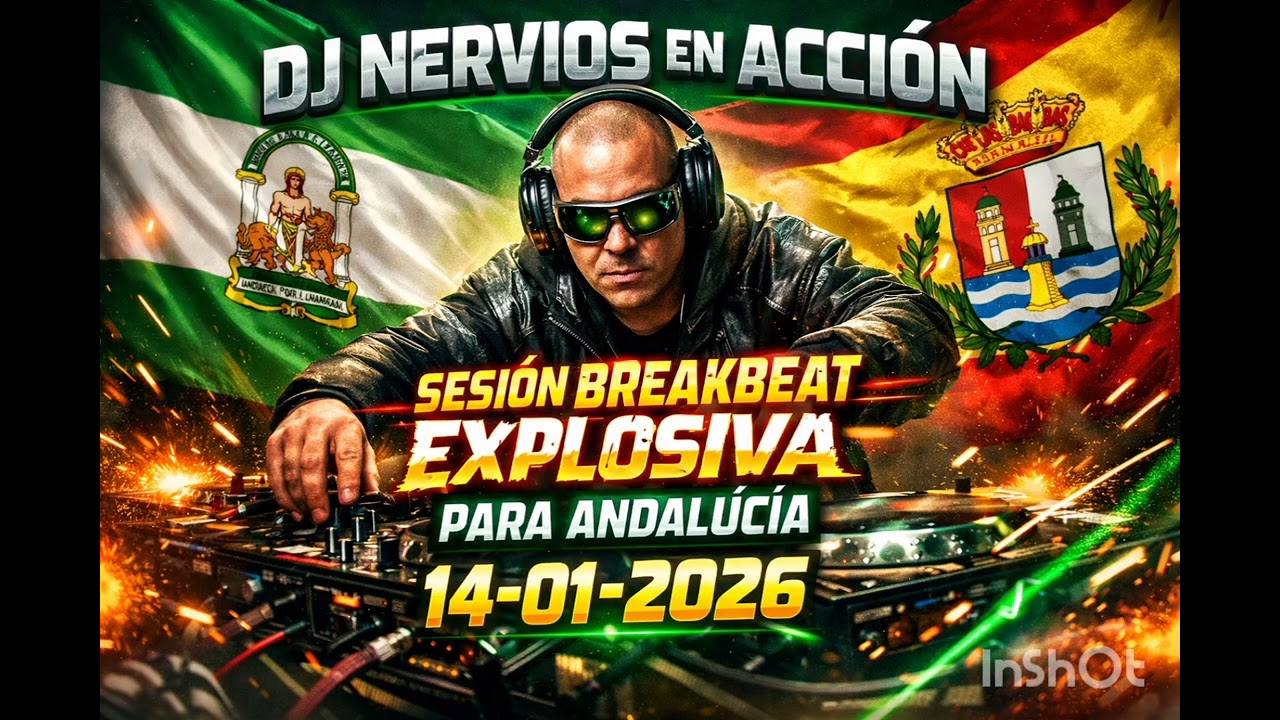 “DJ Nervios en Acción: Sesión Breakbeat Explosiva para Andalucía 🚨| 14-01-2026”