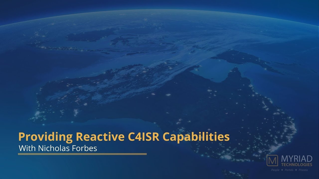 Providing Reactive C4ISR Support Capabilities