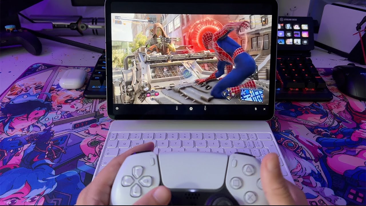 Играйте в PS5 на iPad
