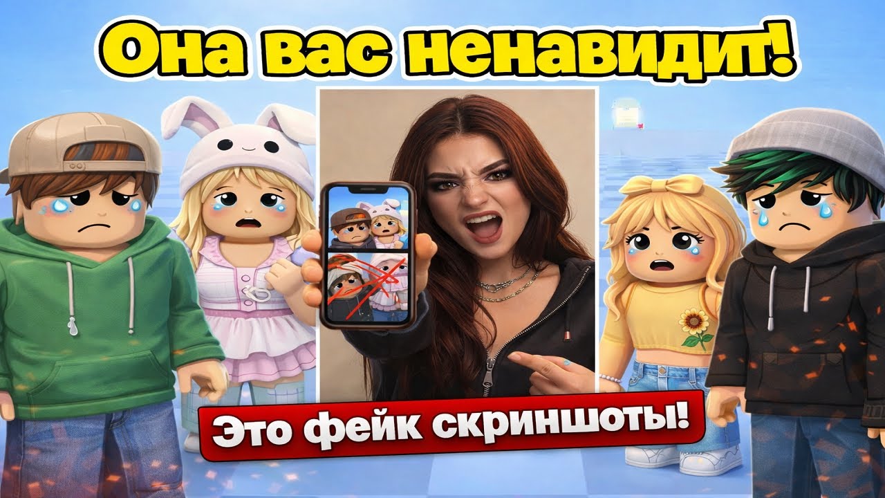 😕Они подставили меня… ради доверия😣 Роблокс История
