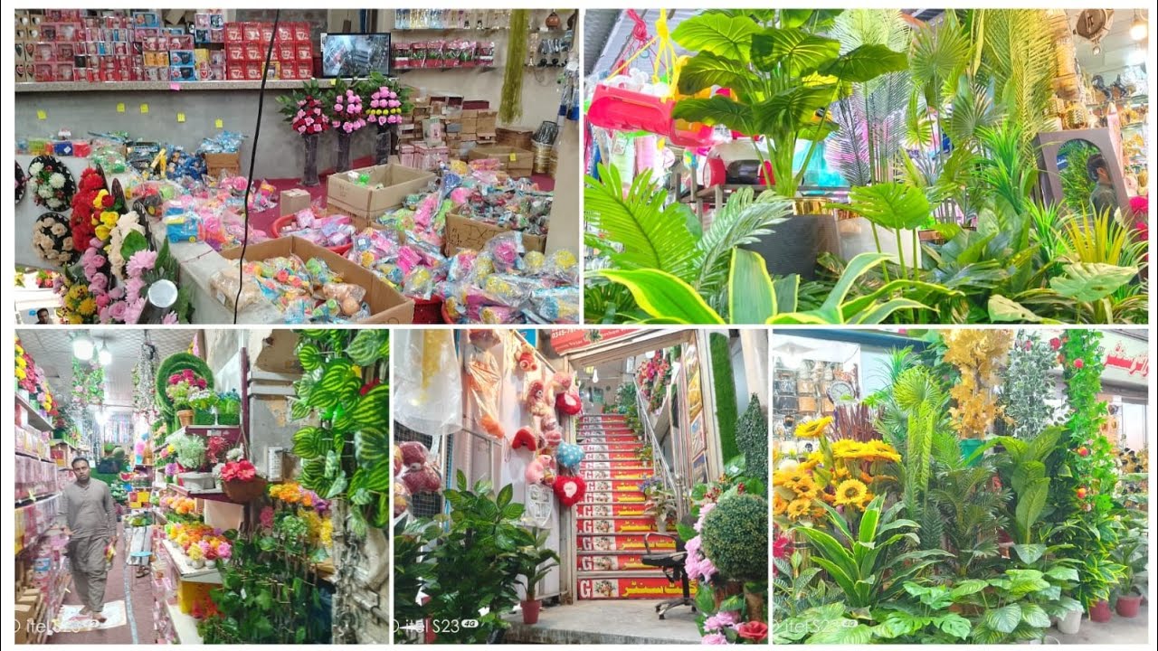 Artificial Flowers Wholesale Market| Cheapest Market in Faisalabad| Eid Shopping Haul