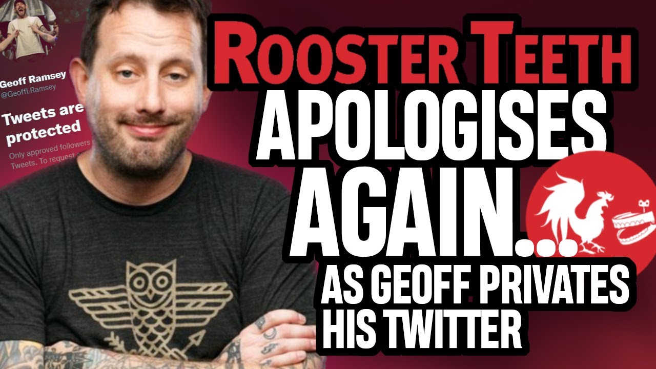 Rooster Teeth извиняется… СНОВА, Джефф закрывает свой Twitter, и сабреддит RT взрывается 💥