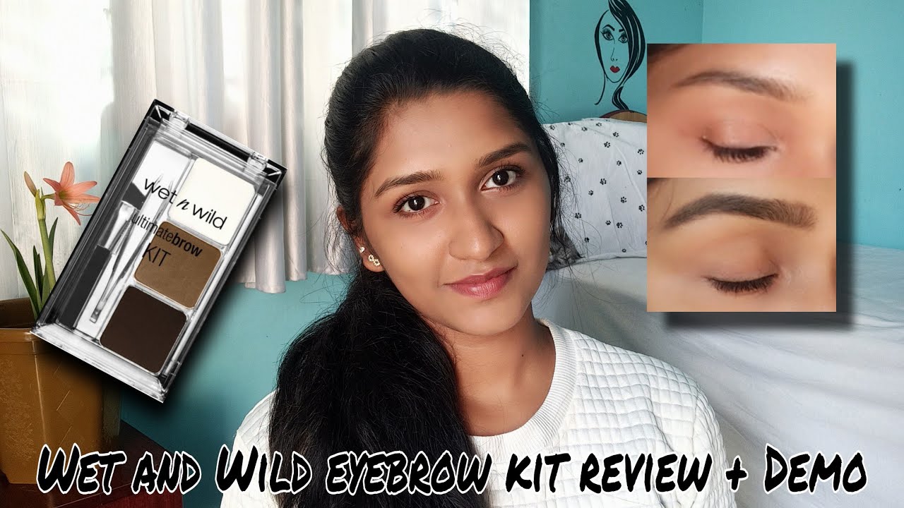 Wet and Wild Eyebrow kit review | How to fill eyebrows | Kaviya Karun 💜