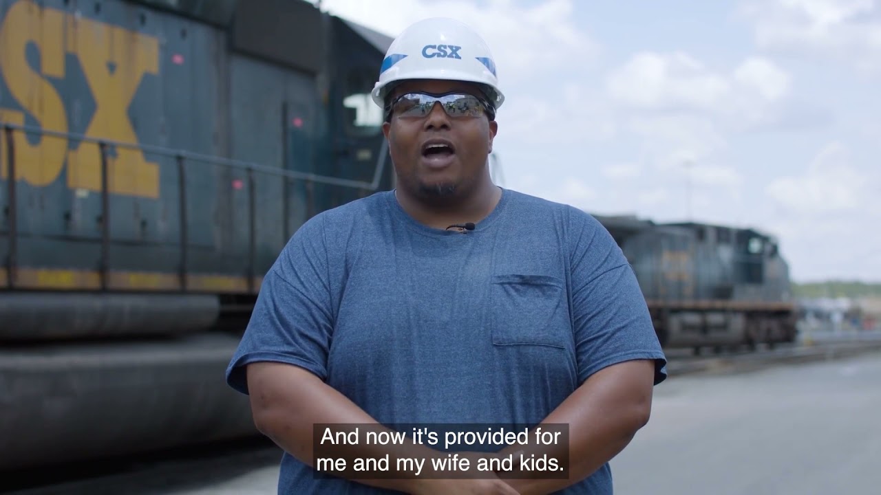 Meet Demarcus: CSX Transportation Employee
