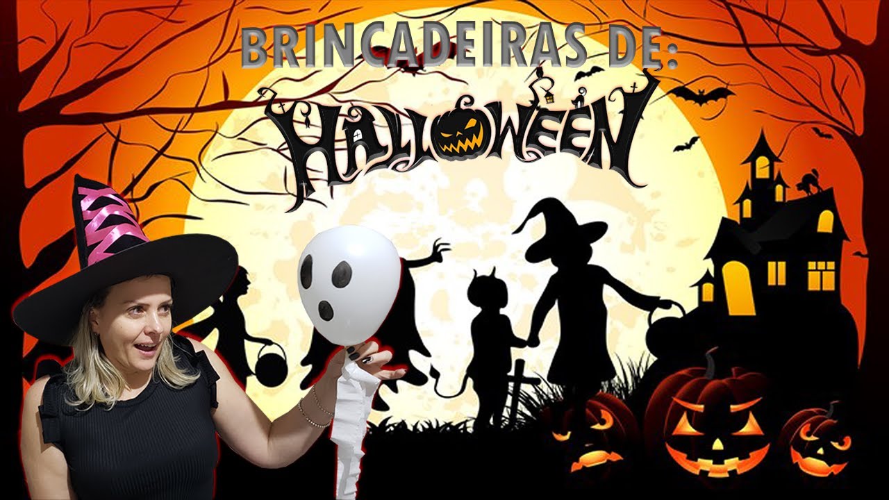 5 DICAS DE BRINCADEIRAS DE HALLOWEEN / DIA DAS BRUXAS