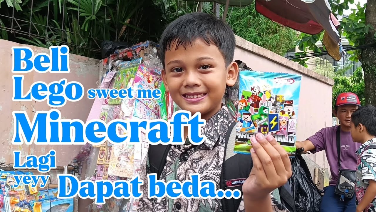Beli Lego sweet me Minecraft lagi dapat beda