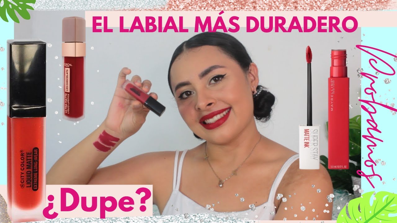 CITY COLOR : ¿Encontré el labial más duradero? ¿Mejor que maybelline  y loreal? | HolaLizy 🦋