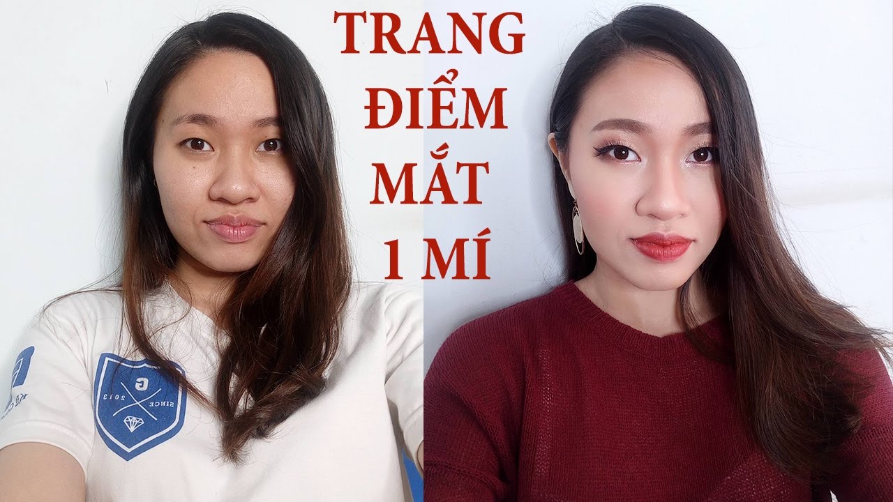 Hướng Dẫn Cách Trang Điểm Đẹp Nhất Cho Mắt Một Mí [Vanmiu Beauty]