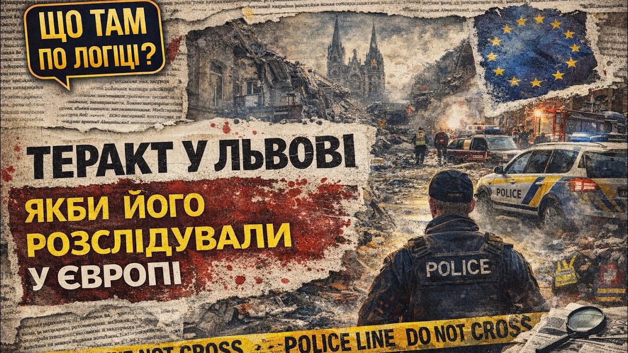 Що там по логіці. Теракт у Львові. Якби його розслідували в Європі.