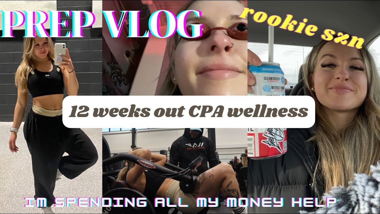 WELLNESS BODYBUILDING PREP 12 WEEKS OUT | Car crash, chaotic energy & errands