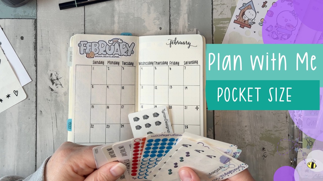 Bullet Journal Pocket Leuchtturm 1917 | A New Month Set Up