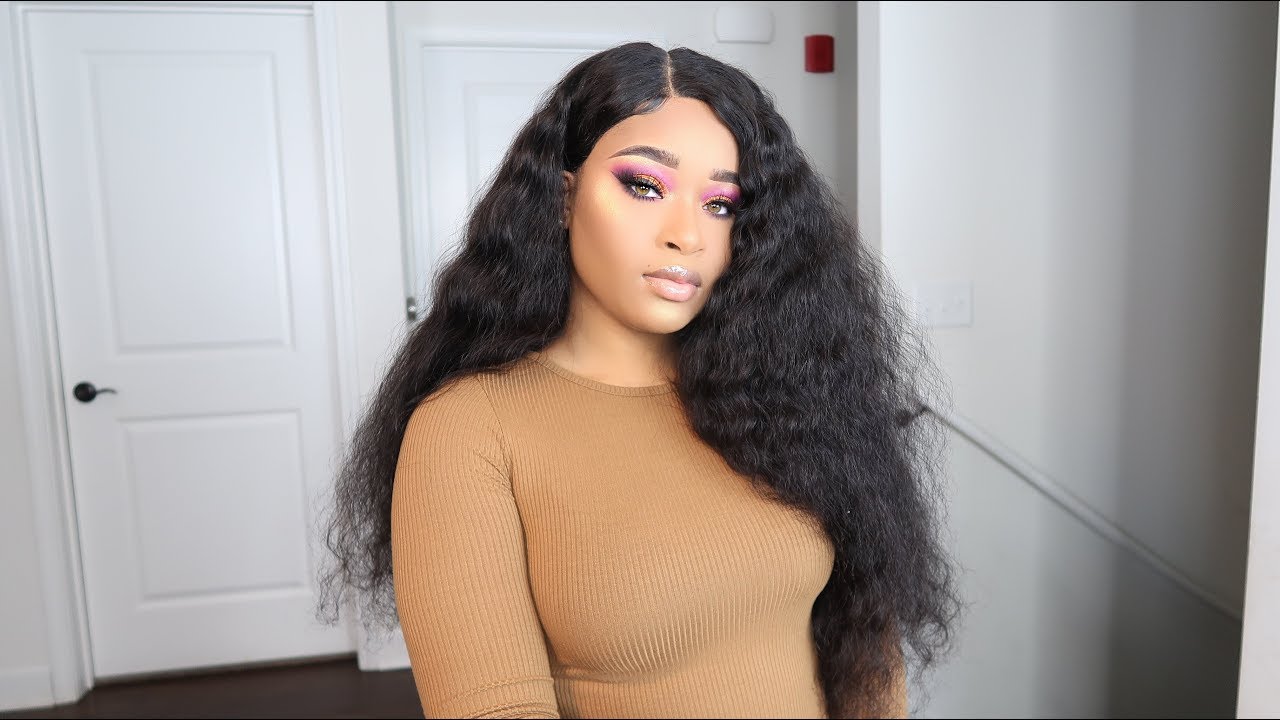EASIEST wig I EVER made…. shower cap glue method| MSHERE HAIR