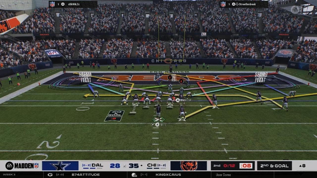 DK vs bears week 3