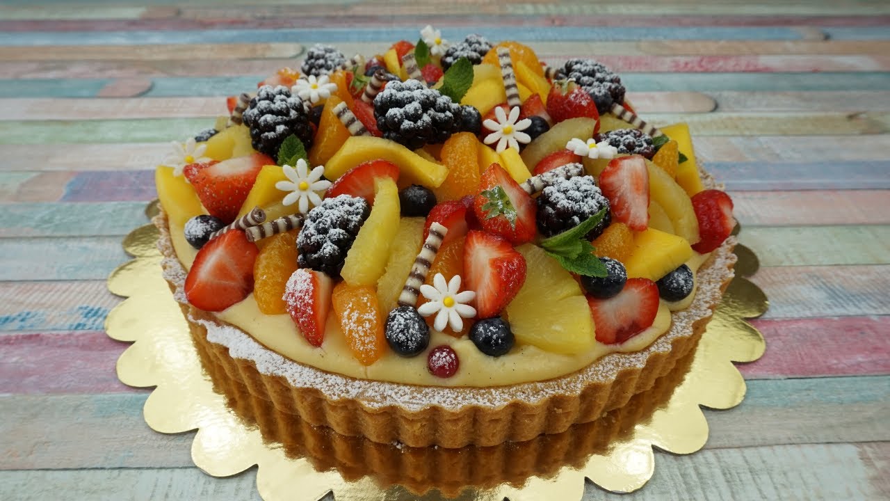TARTA DE FRUTAS, su interior TE SORPRENDERA / El Rincón de Belén