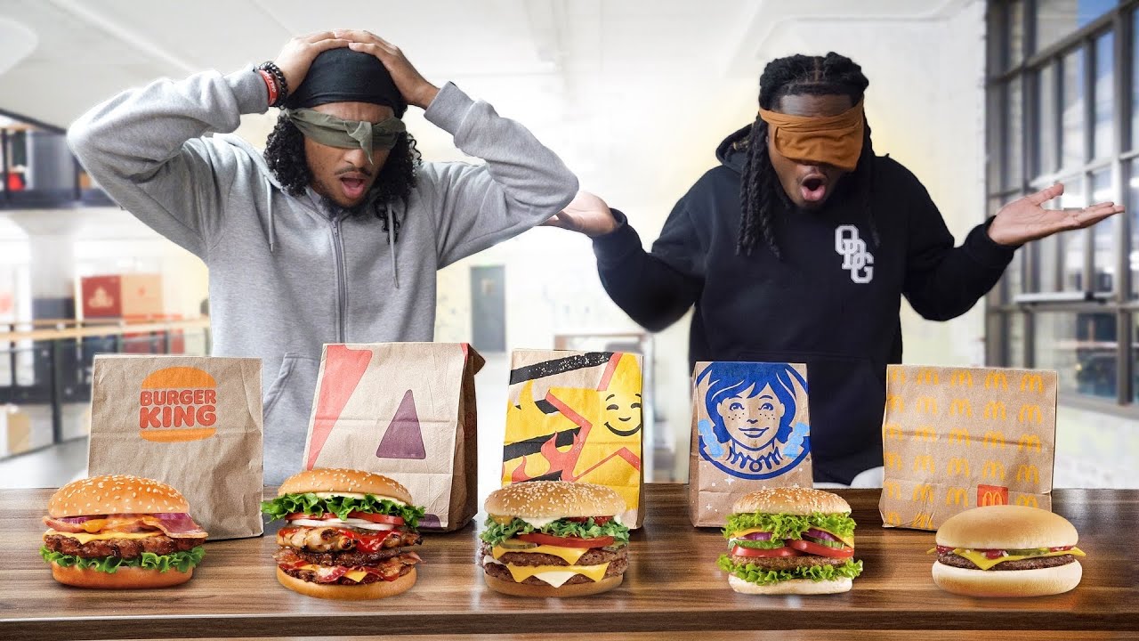 Ultimate Blindfold Burger Taste Test: ODG Edition