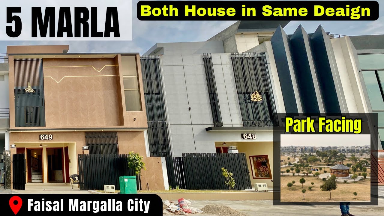 5 Marla Duplix Houses for Sale 🤩 | PARK FACING 🔥 | Faisal Margalla City B-17 Islamabad #b17islamabad