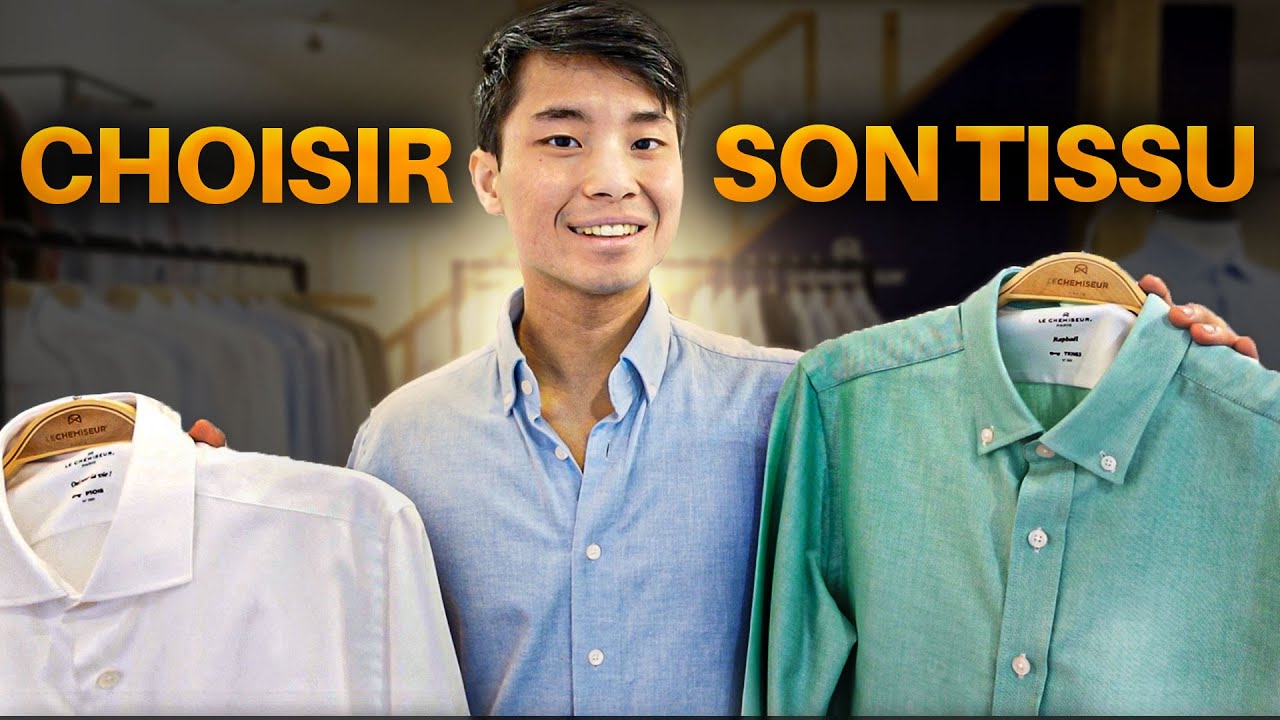 Quel TISSU choisir pour ta chemise ? - Le GUIDE COMPLET de la Chemise Ep.1 👔