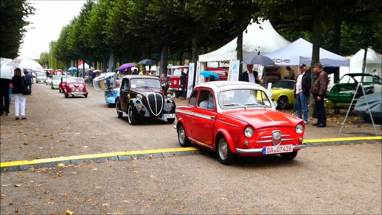 Classic Gala Schwetzingen microcar parade
