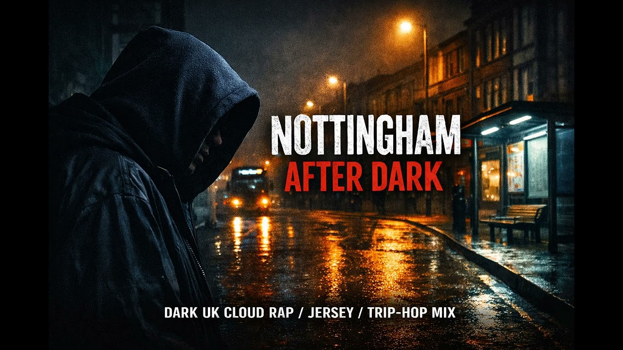 NOTTINGHAM AFTER DARK 🖤 Dark UK Cloud Rap / Jersey / Trip-Hop Mix (Late Night)