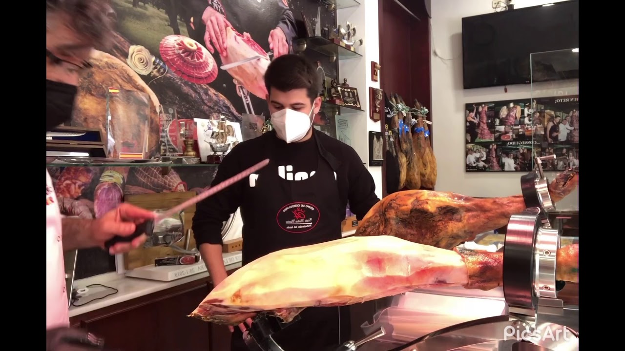 MasterClass Jamón,  pelado, perfilado y arranque por la parte de Maza