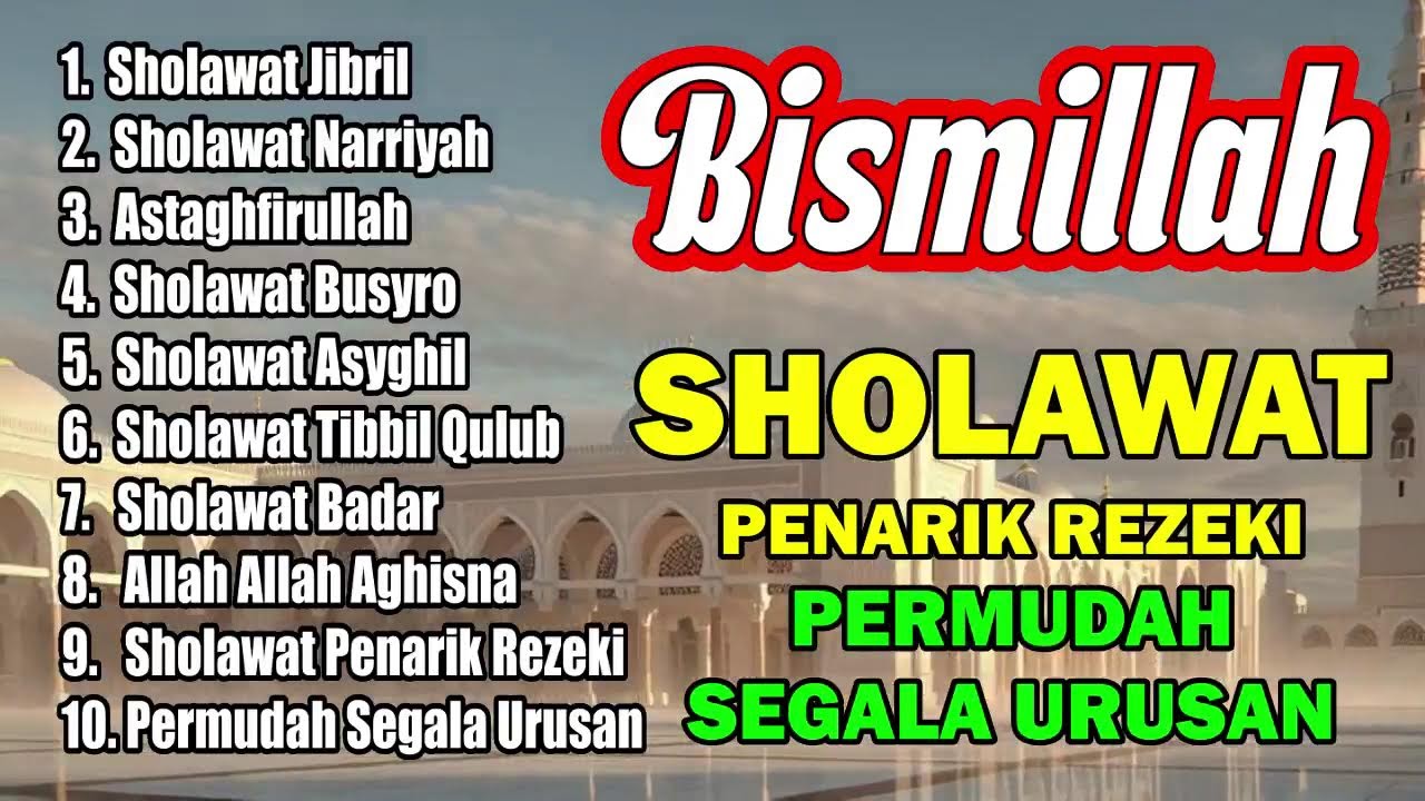 🔴 LIVE SHOLAWAT JIBRIL PEMBUKA REZEKI PAGI & PELUNAS HUTANG 2026