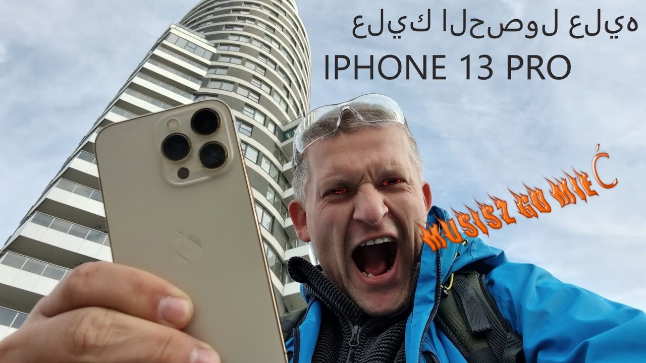 iPhone 13 pro testuje na szybkości zdjęcia i video do ściągnięcia