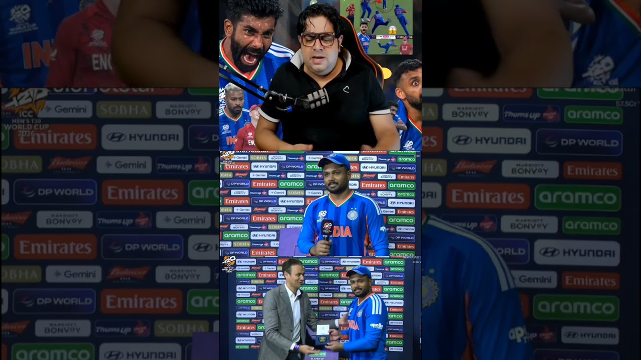 Sanju Samson Interview 👏🥺 #cricket #t20worldcup #trending