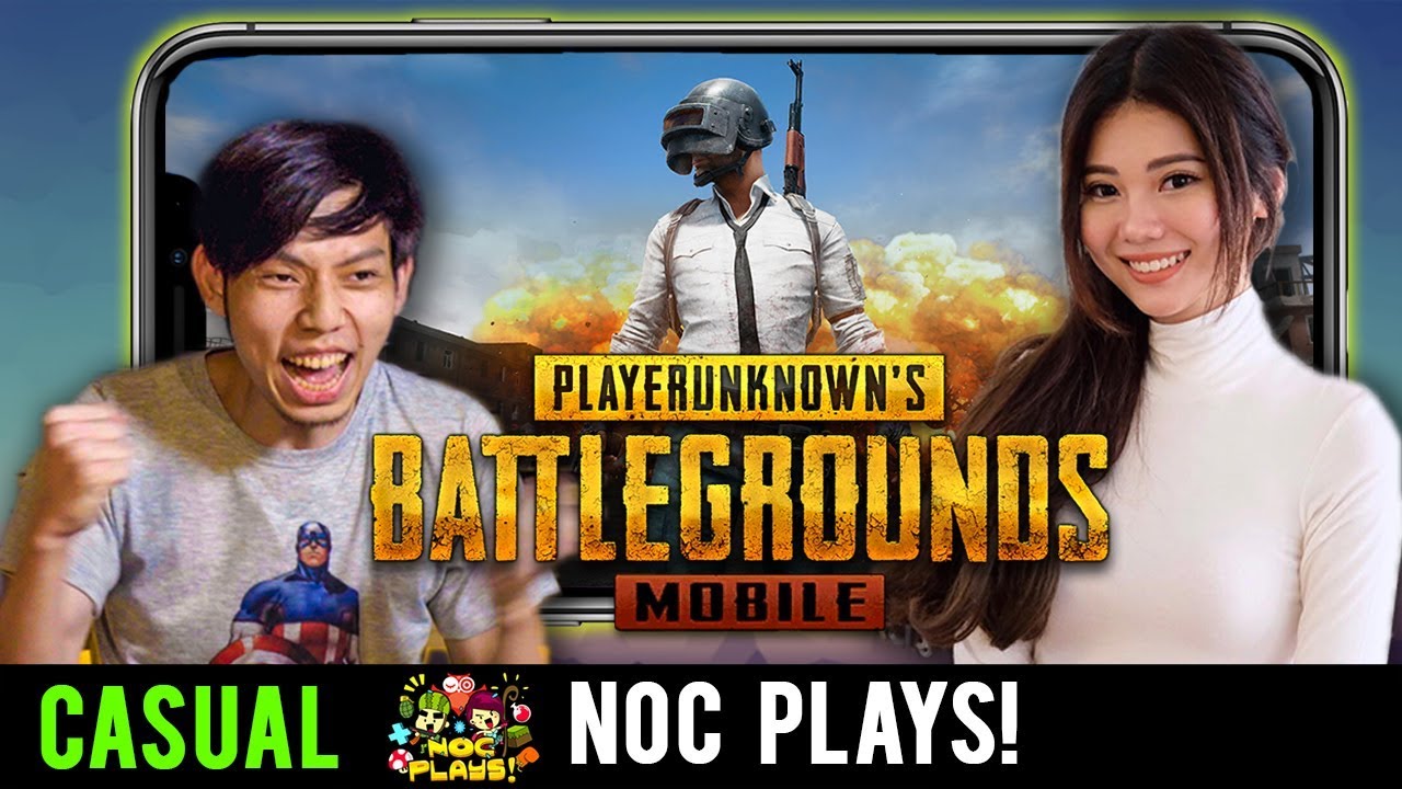NOC Plays PUBG MOBILE! (Won't Stop Till No.1) ft. Aurelia