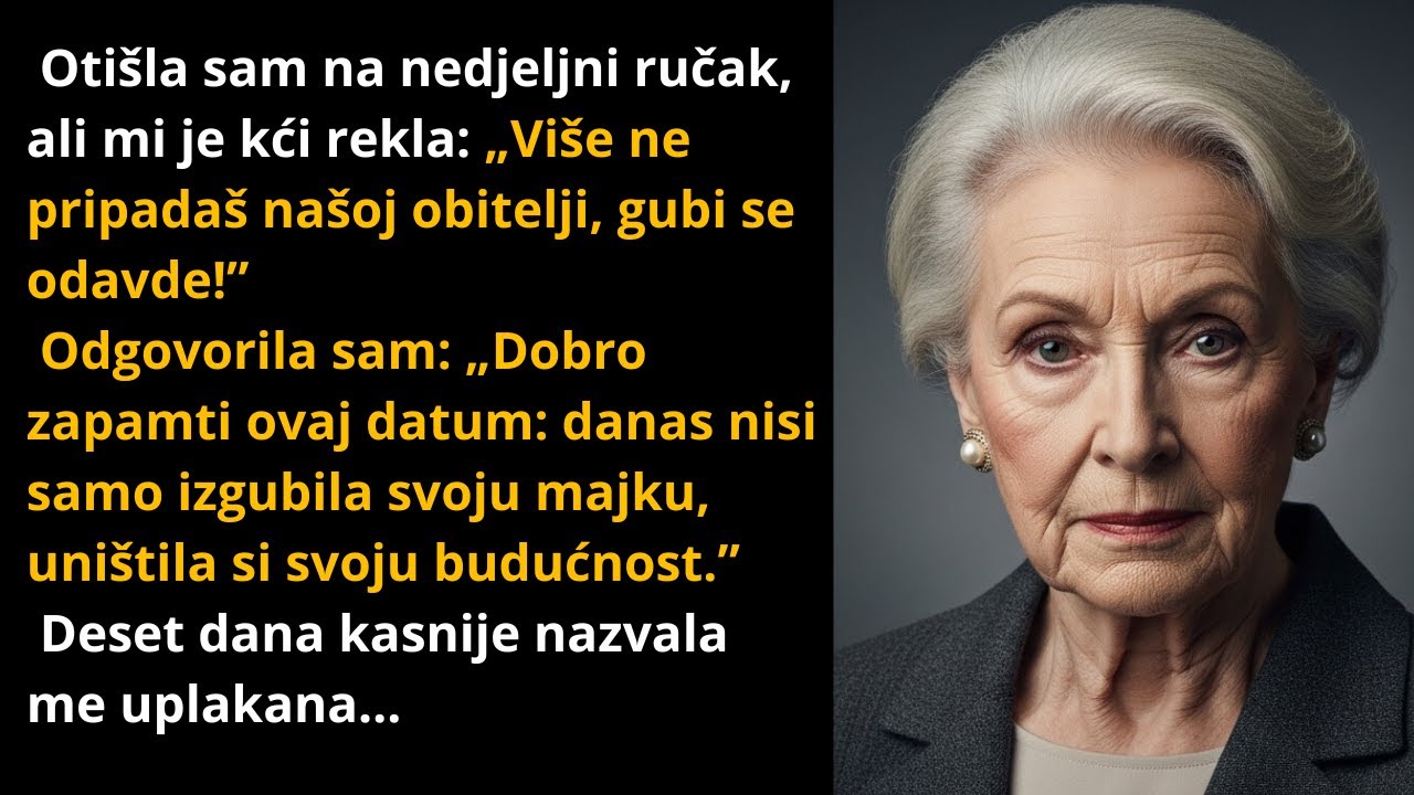 Skuhao sam nedjeljnu večeru za nezahvalnu kćer. Njene riječi? „Nisi obitelj, gubi se!”