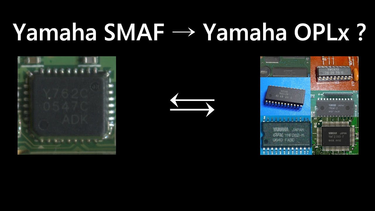 Yamaha SMAF's OPL lineage - how similar the sound?