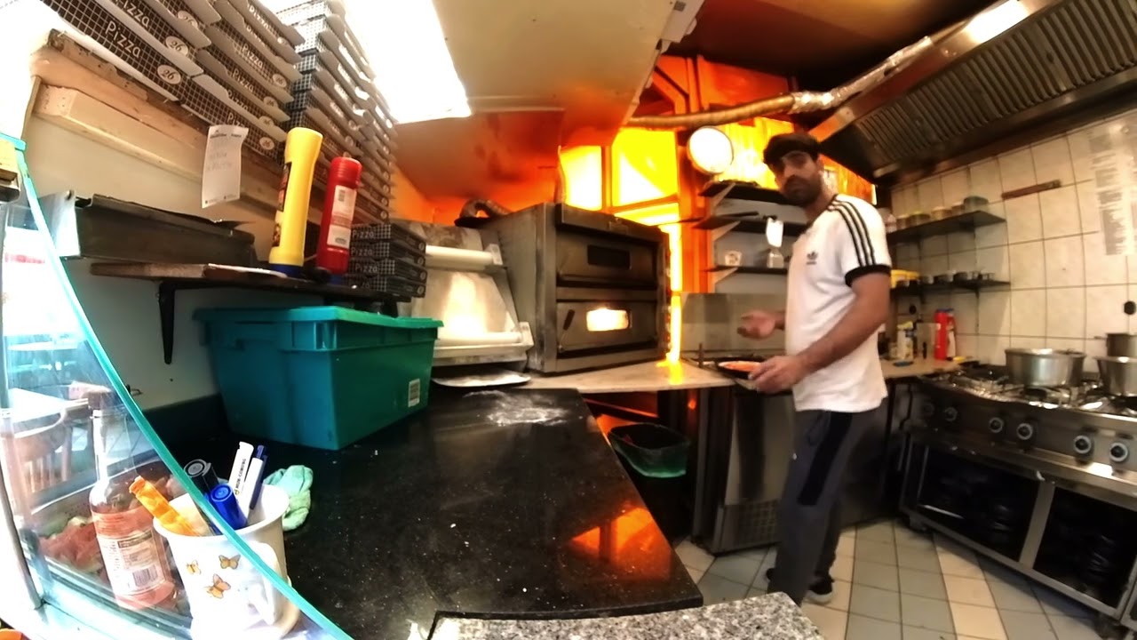 Pizza shop in GERMANY |salary and how to make pizza