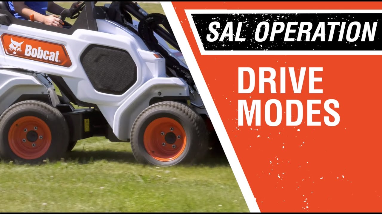 How to Use the Drive Modes on the Bobcat Small Articulated Loader