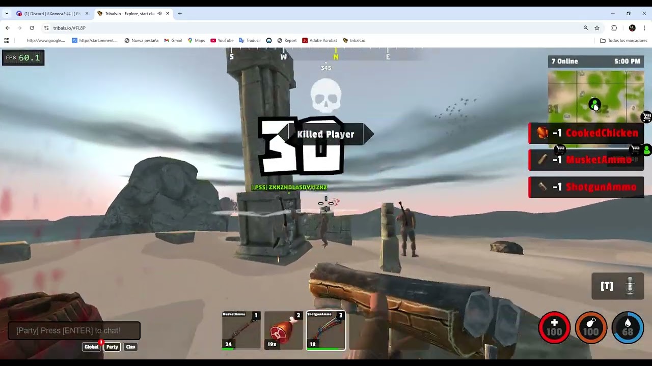 Tribals.io |PVP part.1|