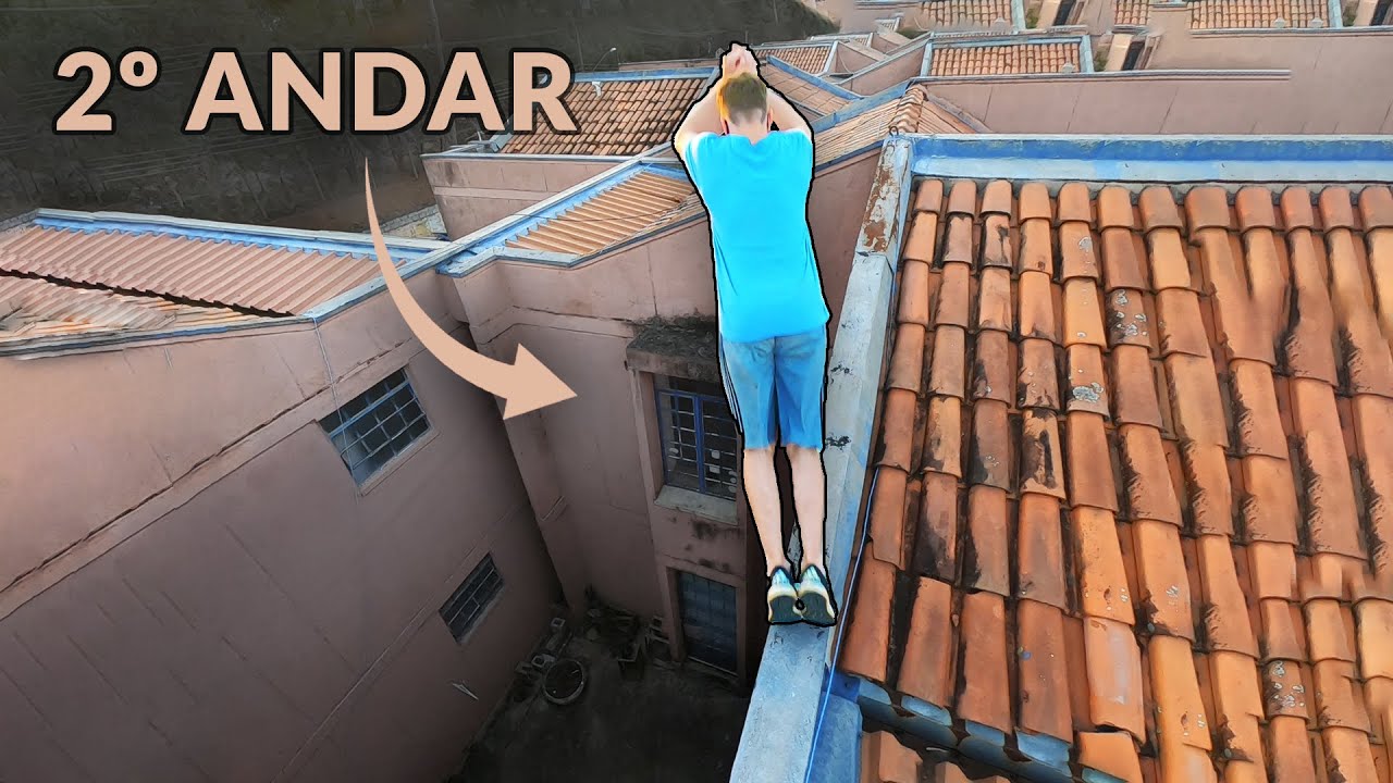 Jogo de Parkour na vida real! - A competição