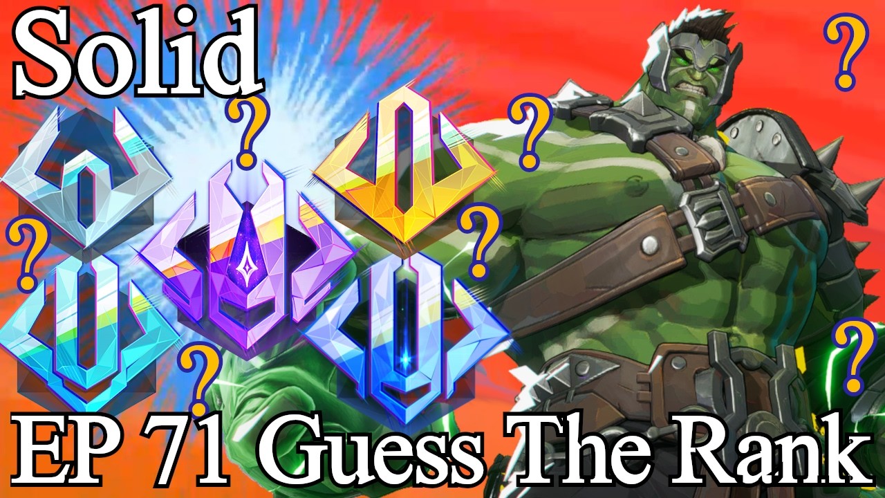 Solid - Guess The Rank Ep 71