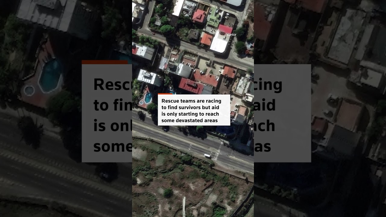 Satellite images show impact of Venezuela quake