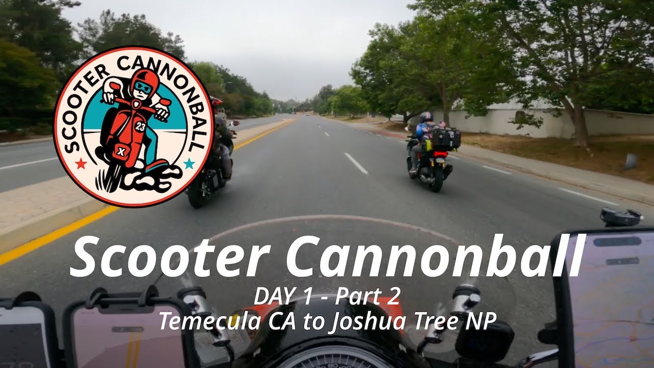 Scooter Cannonball 2023 Day One [Part 2]