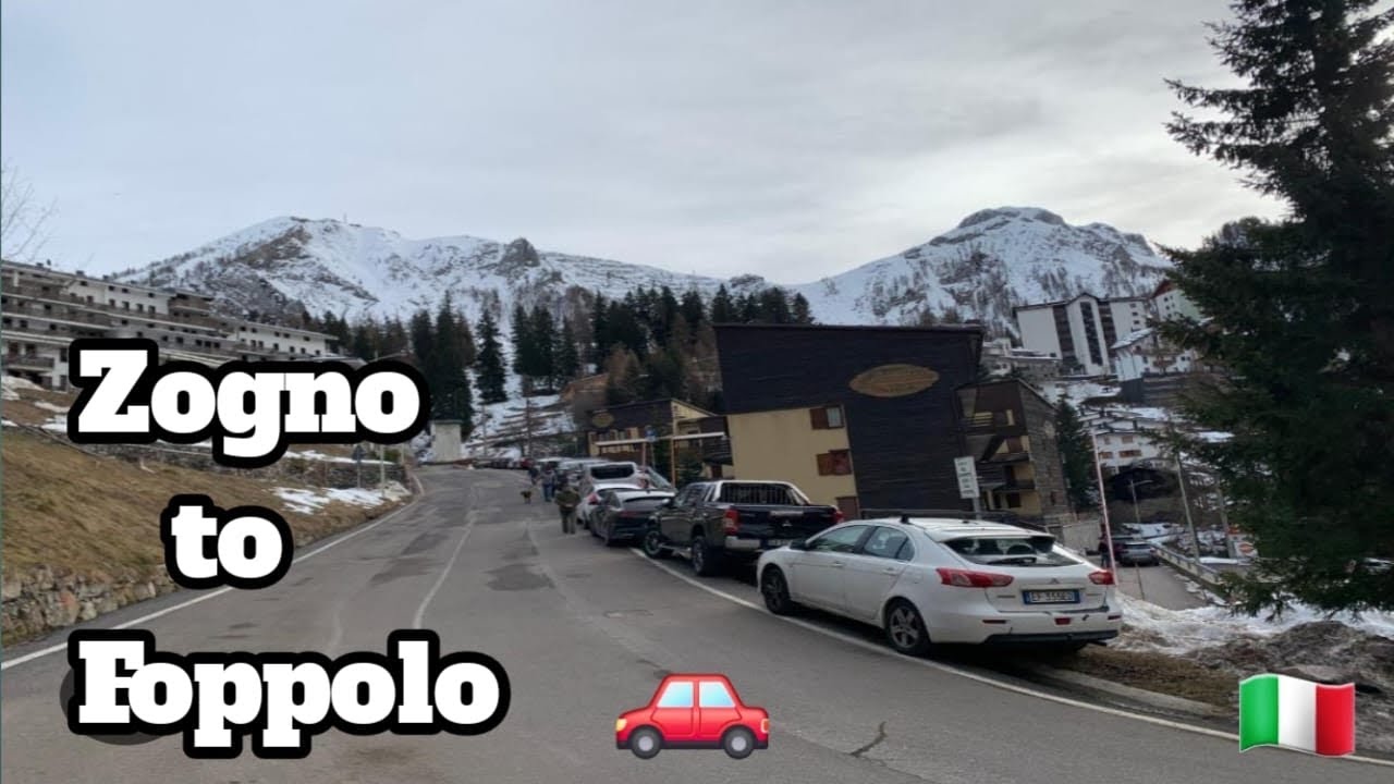 Driving in Foppolo, Italy 🇮🇹 - A mountain driving adventure | From Zogno To Foppolo  Italy |