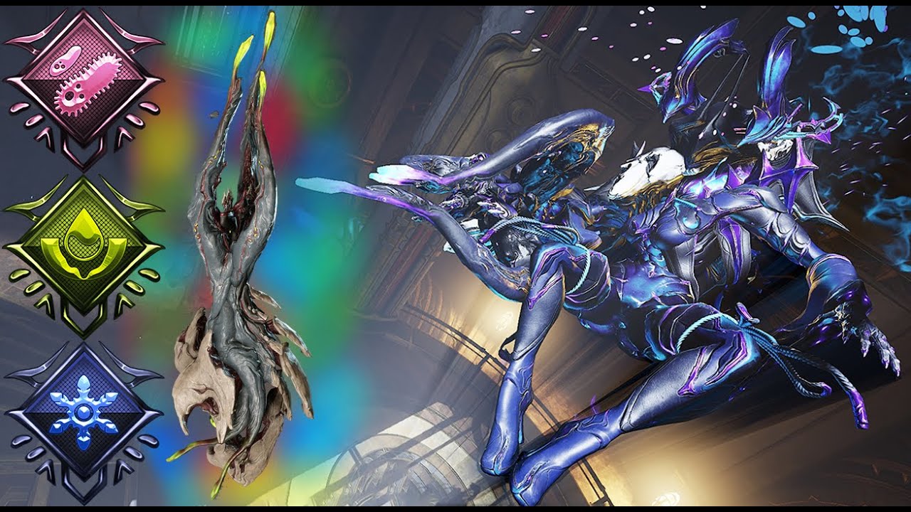 Warframe - Bubonico | Barrage of Virulent and Corrosive Cryogenics (Corrosive, Cold, and Viral)