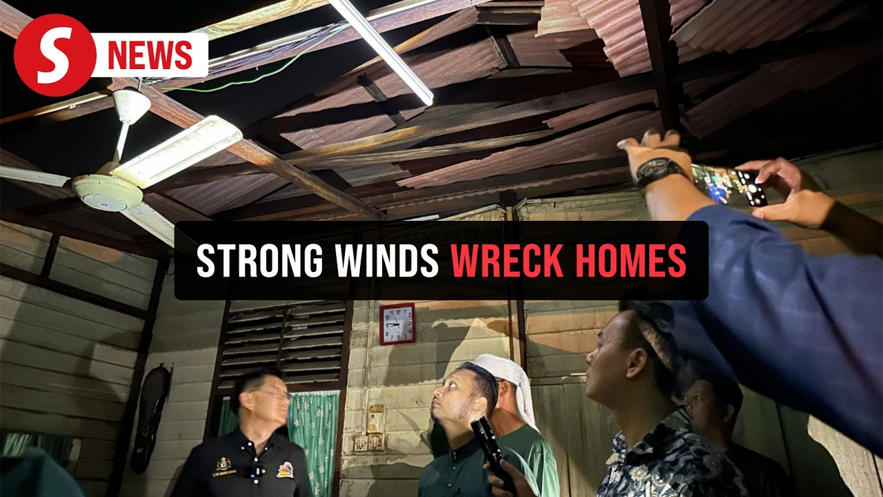 Storm, catastrophic winds ruin Bukit Rambai families' Raya preparations