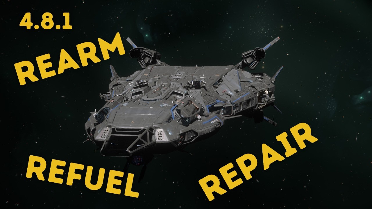 Setting up for ship rearming and refuelling &ndash; Star Citizen Guide