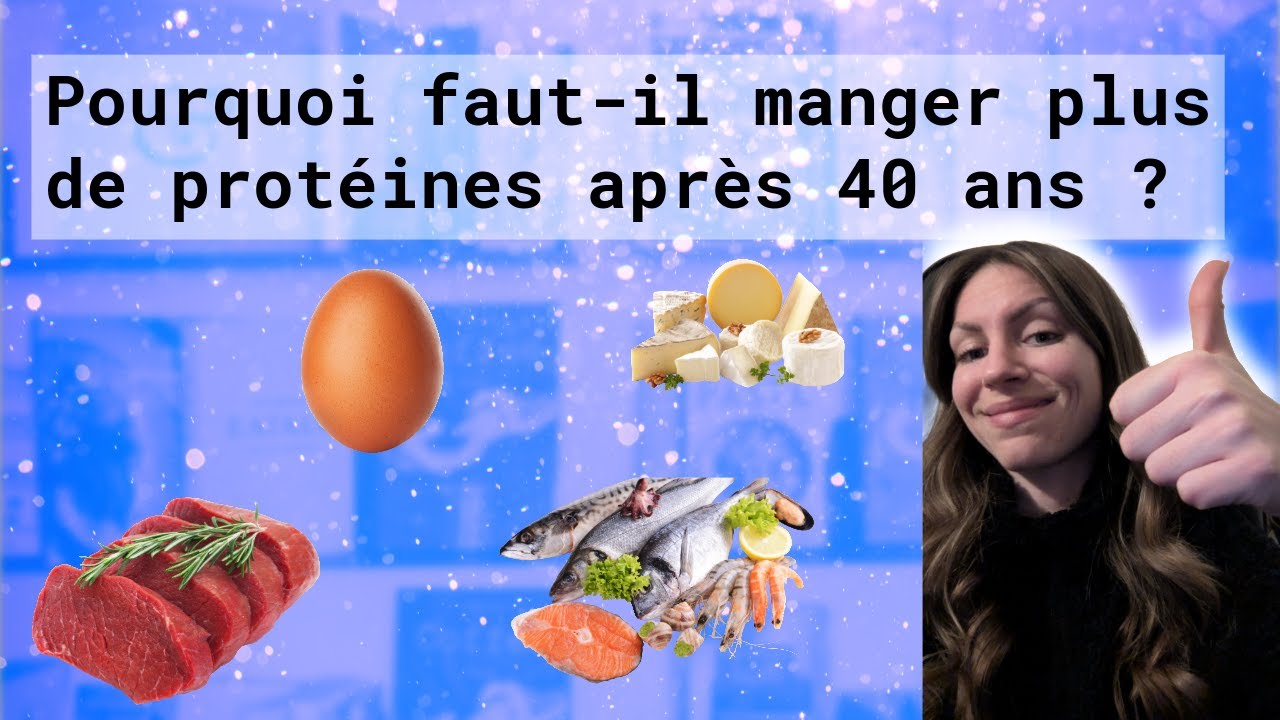 Pourquoi manger PLUS DE PROTÉINES après 40 ans change tout (métabolisme & ventre)