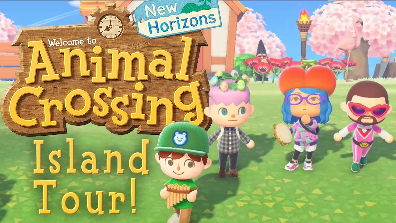 Animal Crossing New Horizons - Island Tour! (Online Multiplayer Gameplay)